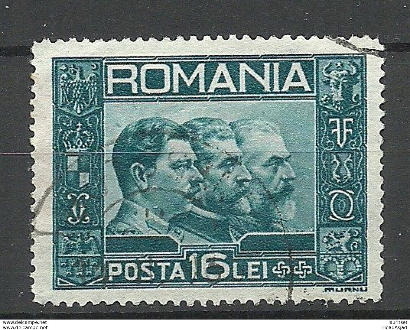 ROMANIA Rumänien 1931 Michel 418 O - Usati