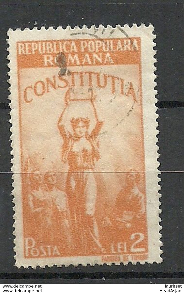 ROMANIA Rumänien 1948 Michel 1119 O - Gebraucht