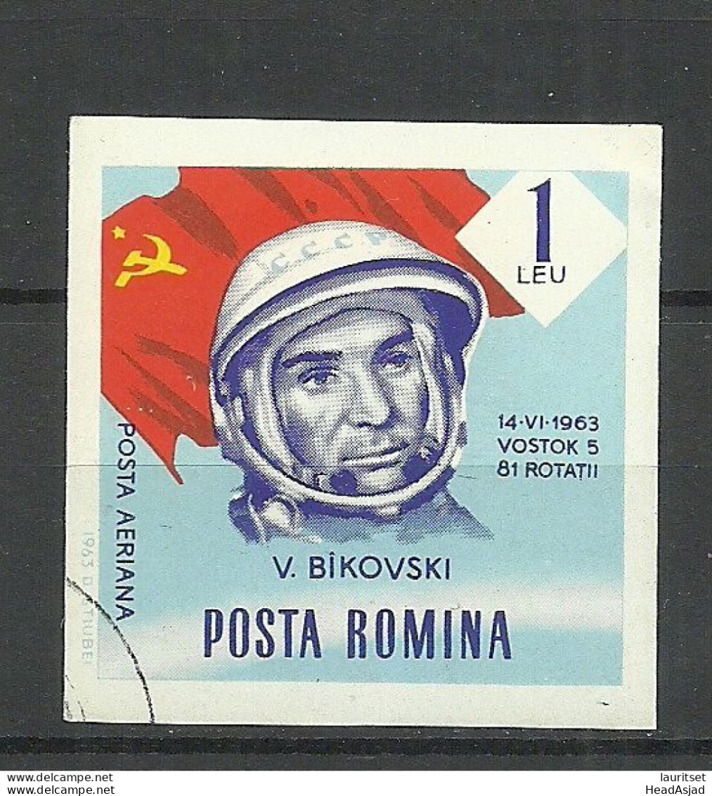 ROMANIA Rumänien 1963 Michel 2256 O Space Raumfahrt V. Bikovski - Europa