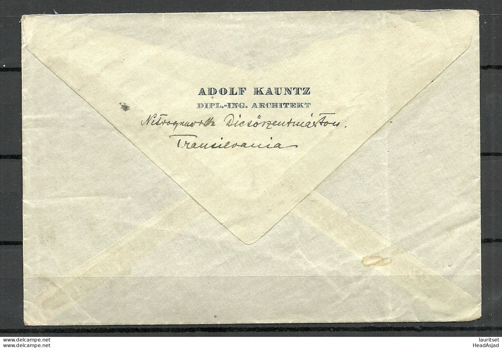 ROMANIA Rumänien 1920 Cover To Austria Innsbruck - Lettres & Documents