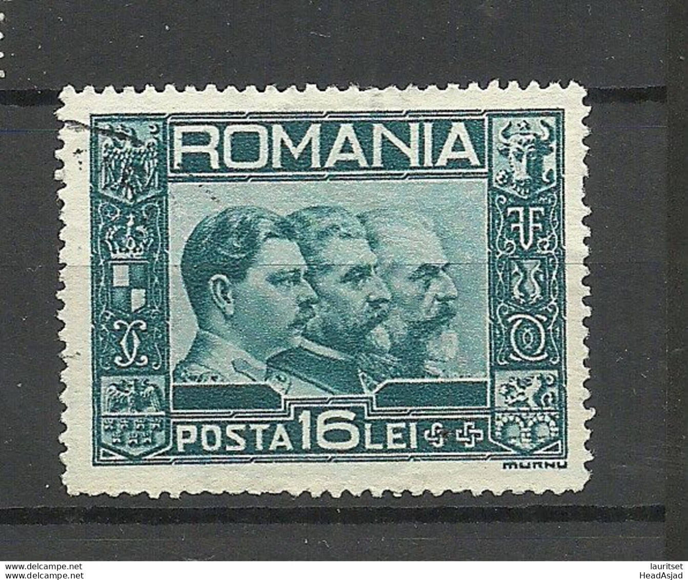 ROMANIA Rumänien 1931 Michel 418 O - Gebruikt