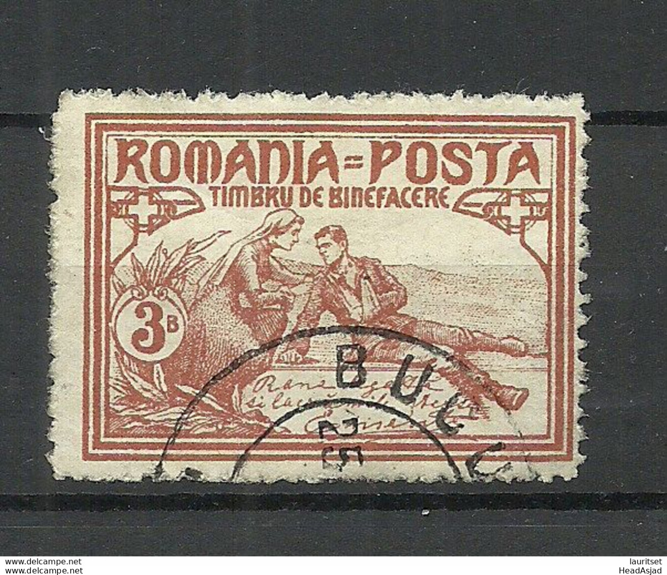 ROMANIA Rumänien 1906 Michel 169 A O - Used Stamps