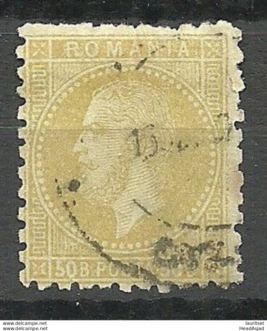 ROMANIA Rumänien 1879 Michel 54 O - 1858-1880 Moldavia & Principality