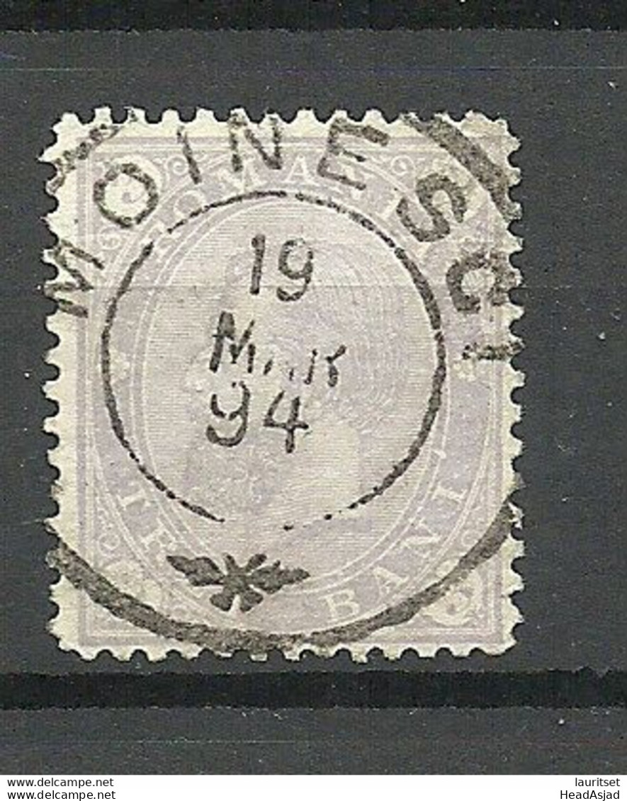 ROMANIA Rumänien 1890 O MOINESCI Michel 84 Nice Cancel - Used Stamps