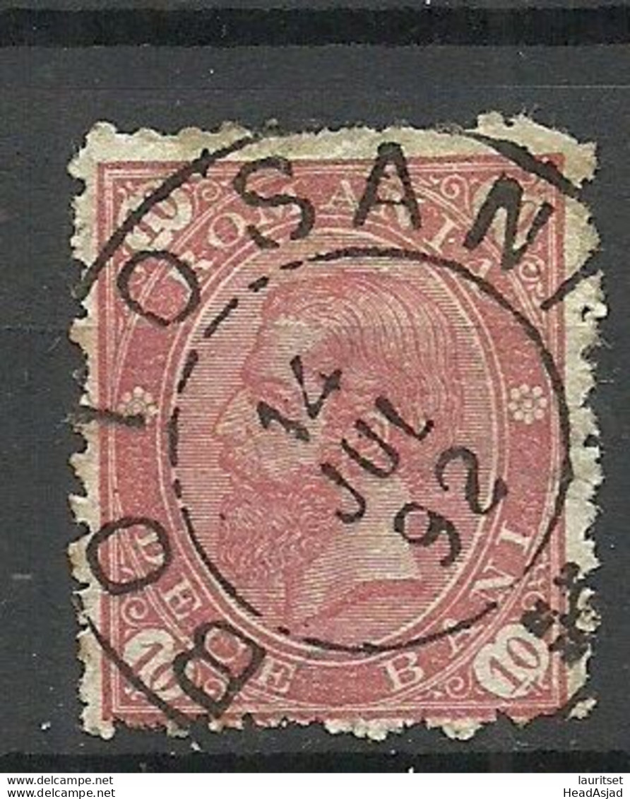 ROMANIA Rumänien 1890 O BOTOSANI Michel 86 Nice Cancel - Used Stamps