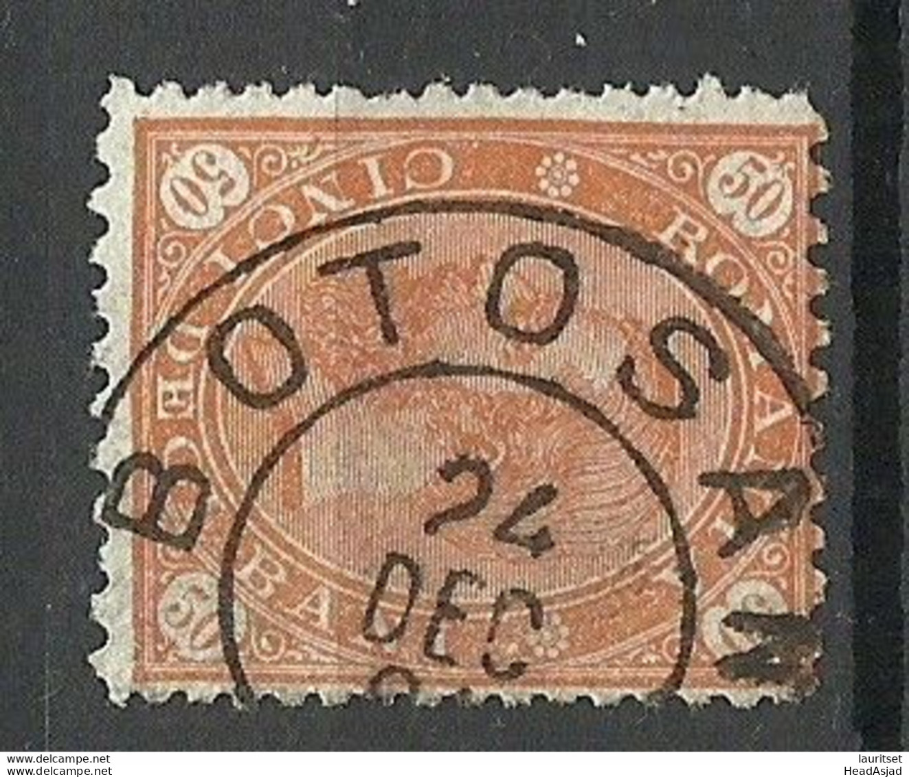 ROMANIA Rumänien 1890 O BOTOSANI Michel 89 Nice Cancel - Gebraucht