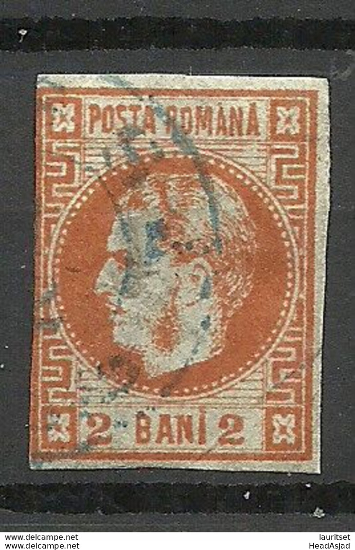 ROMANIA Rumänien 1868 Michel 17 O - 1858-1880 Moldavië & Prinsdom