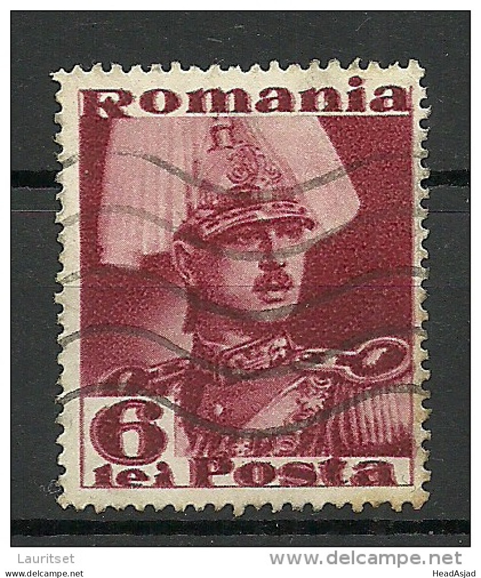 ROMANIA Rumänien 1935 Michel 498 König Karl II O - Gebruikt