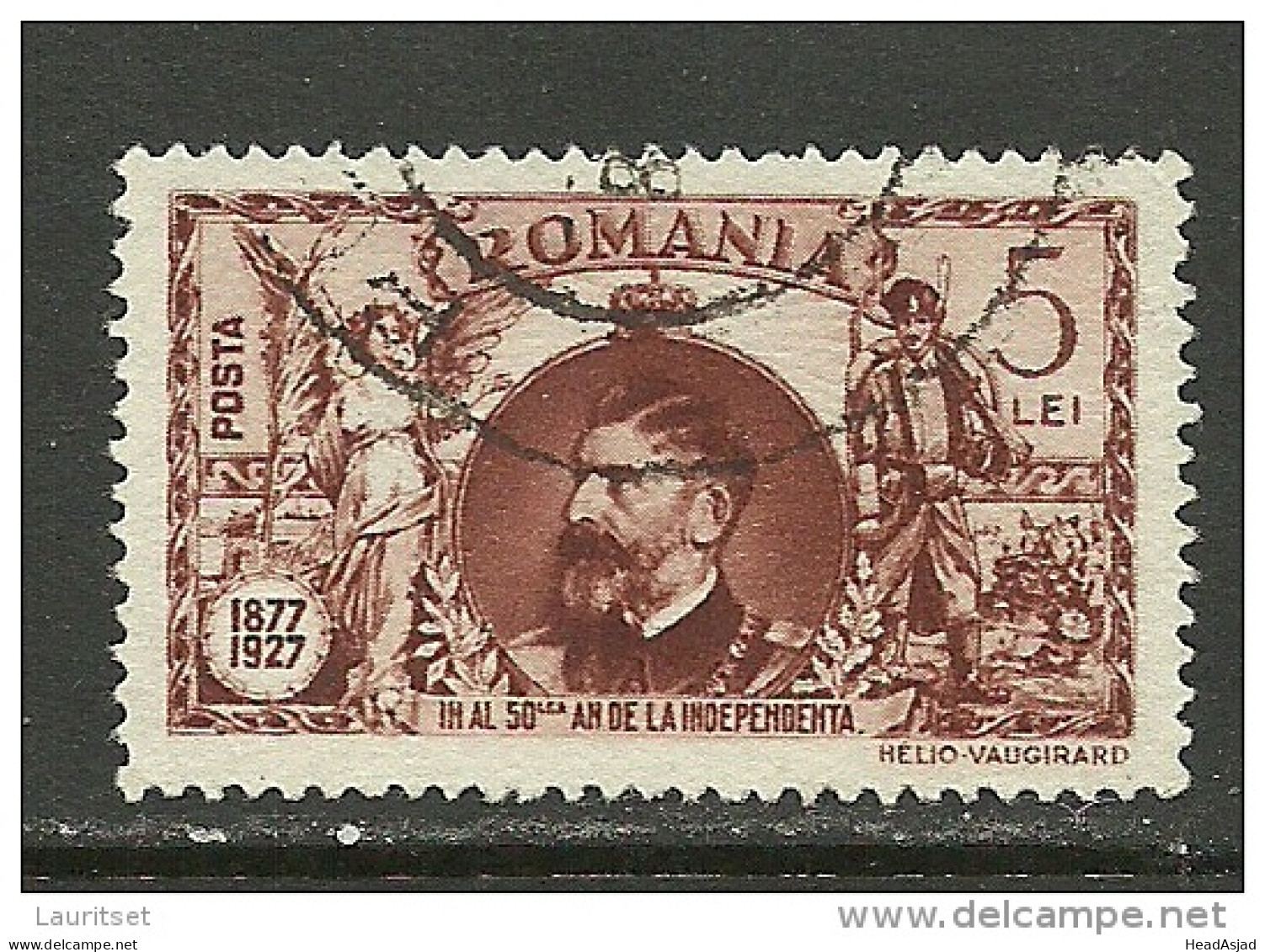 ROMANIA Rumänien 1927 Michel 316 O - Gebruikt