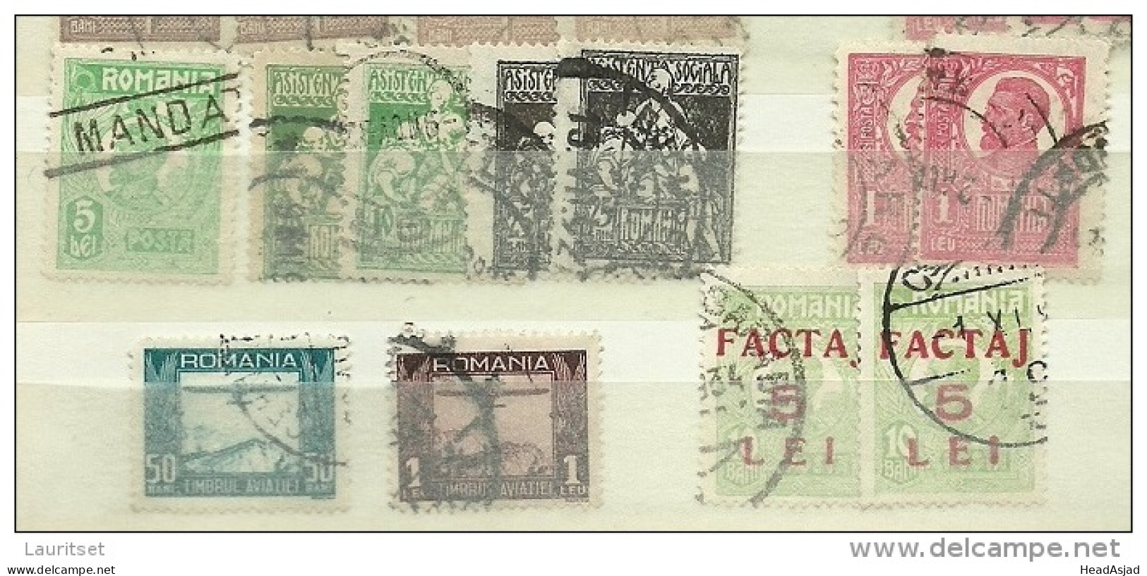 ROMANIA ROMANA Rumänien Lot Alte Marken - Altri & Non Classificati