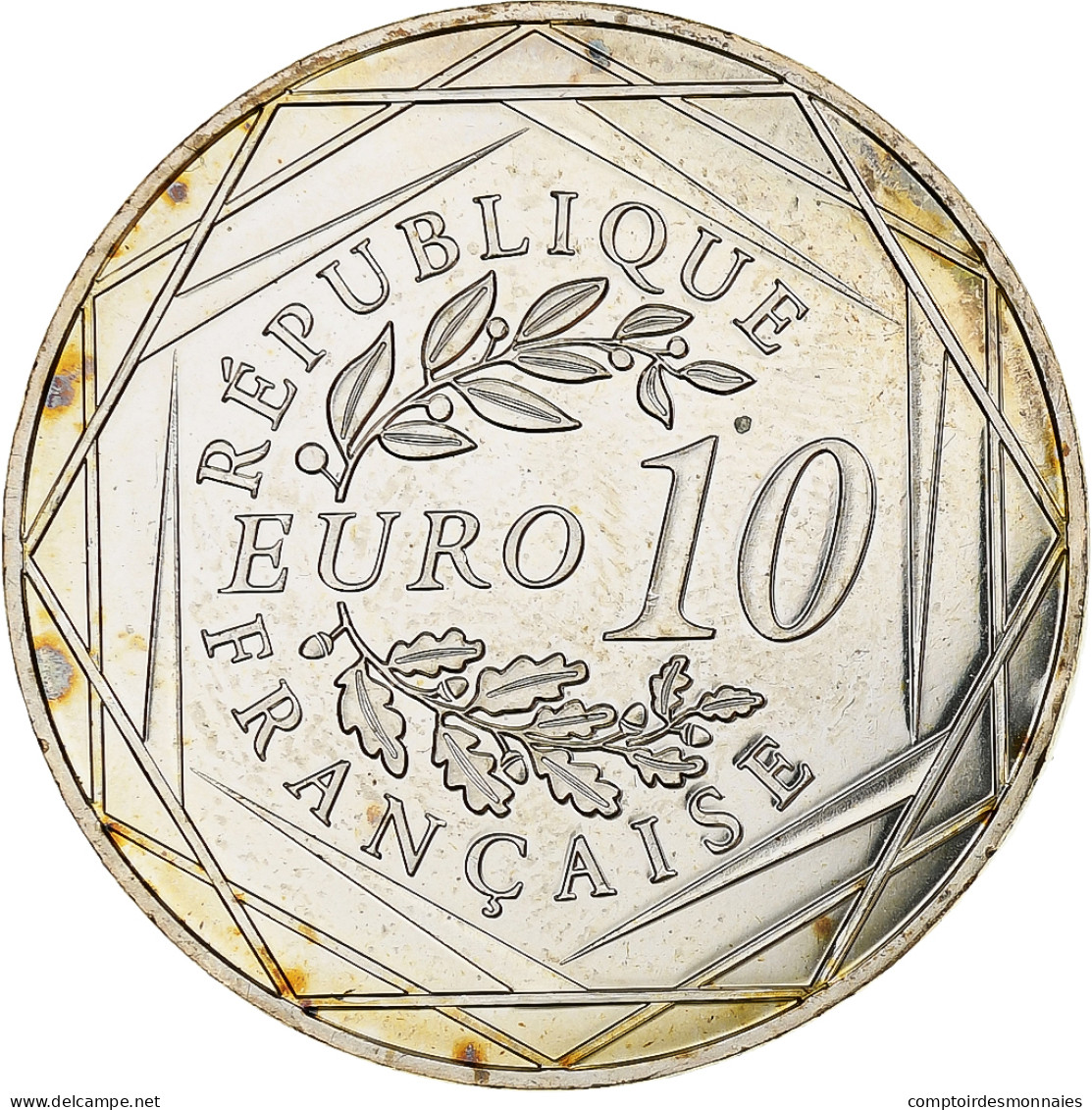 France, 10 Euro, Coq, 2016, Monnaie De Paris, Argent, SUP - Frankreich