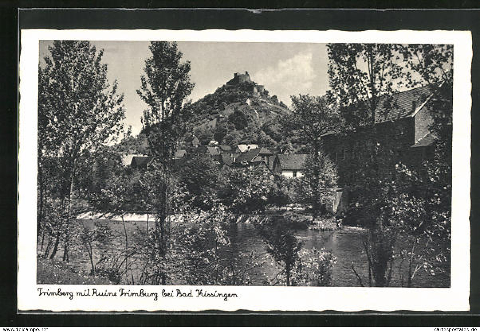 AK Elfershausen, Ruine Trimburg Auf Berg  - Other & Unclassified