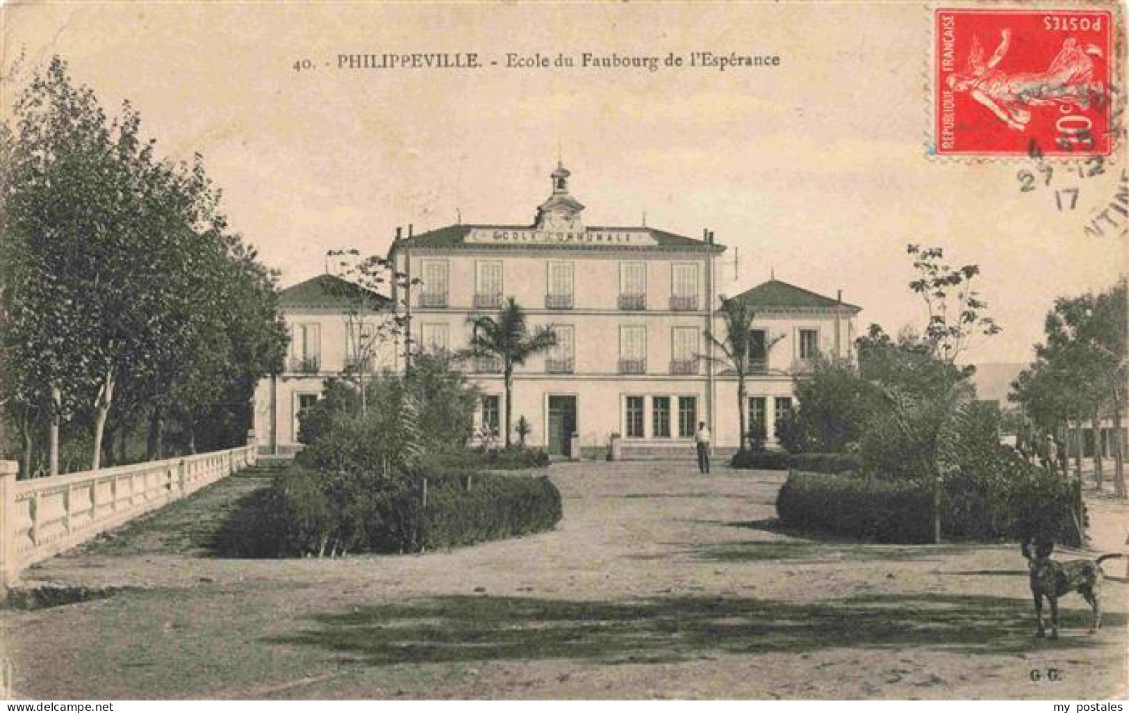 73976282 Philippeville_Belgie Ecole Du Faubourg De L'Esperance - Altri & Non Classificati