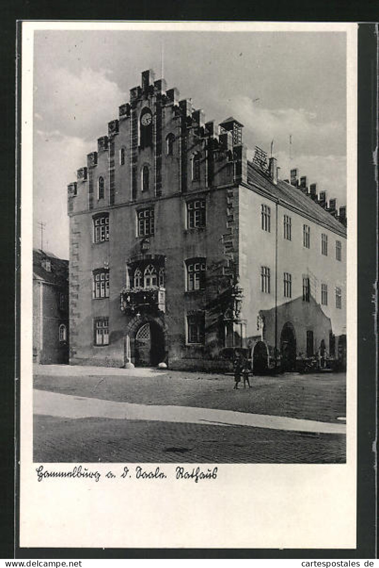 AK Hammelburg /Saale, Ansicht Vom Rathaus  - Hammelburg