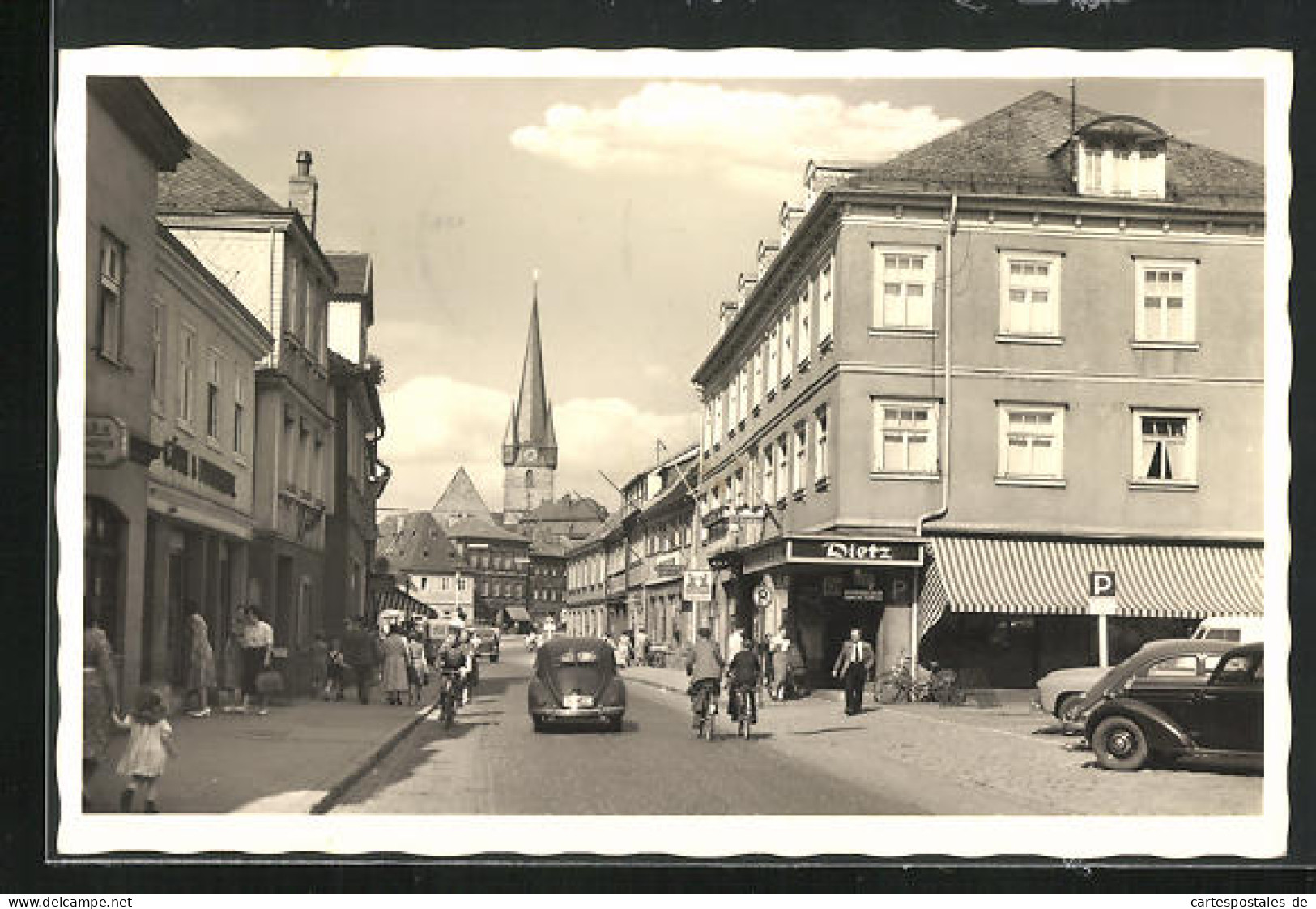 AK Lichtenfels Am Main, Innere Bamberger Strasse  - Lichtenfels