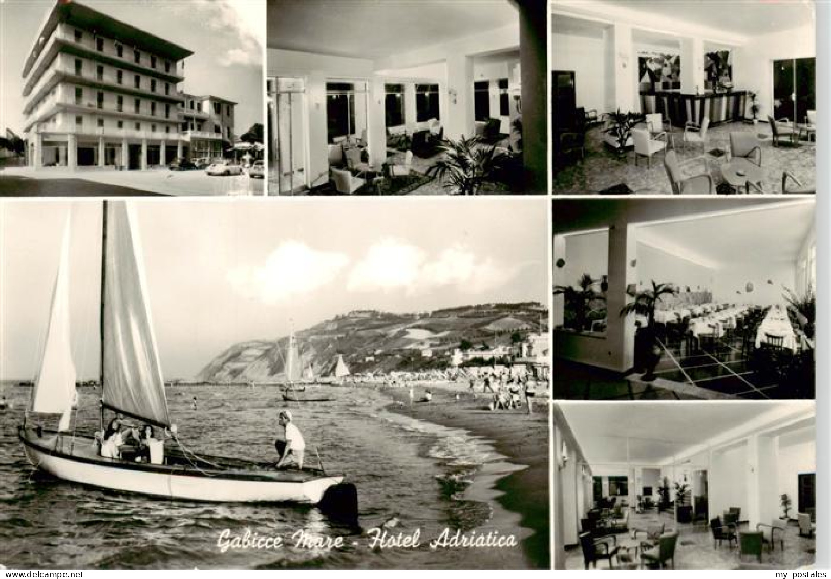 73904564 Gabicce Mare IT Hotel Adriatica Gastraeume Foyer Strandpartie - Sonstige & Ohne Zuordnung