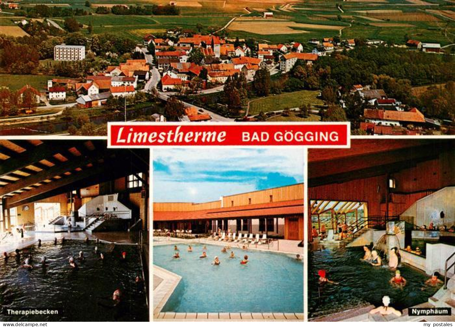 73904558 Bad Goegging Panorama Therapiebecken Limestherme Nymphaum - Other & Unclassified