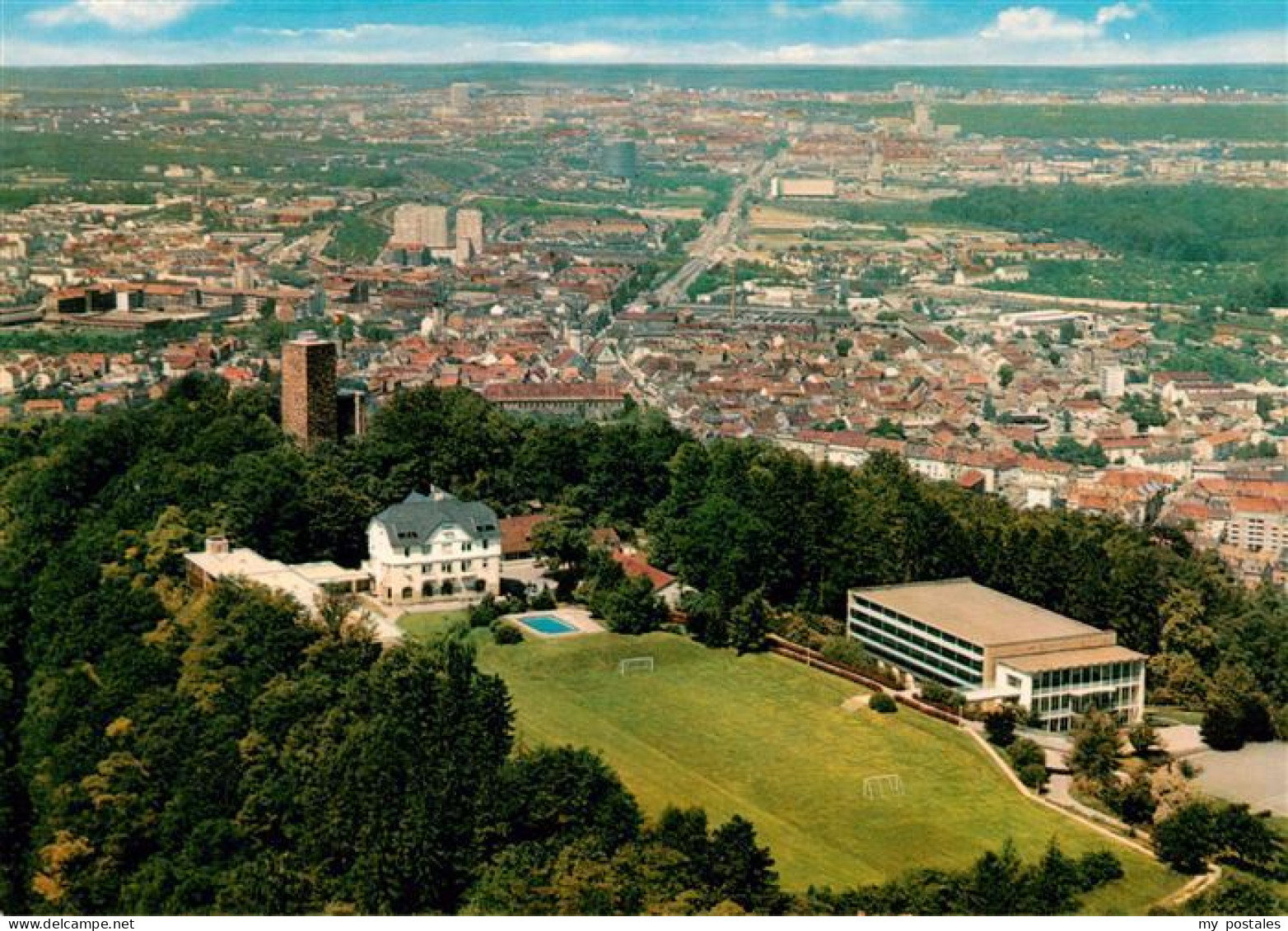 73904555 Karlsruhe Baden Sportschule Schoeneck Des Bad Fussballverbandes Flieger - Karlsruhe