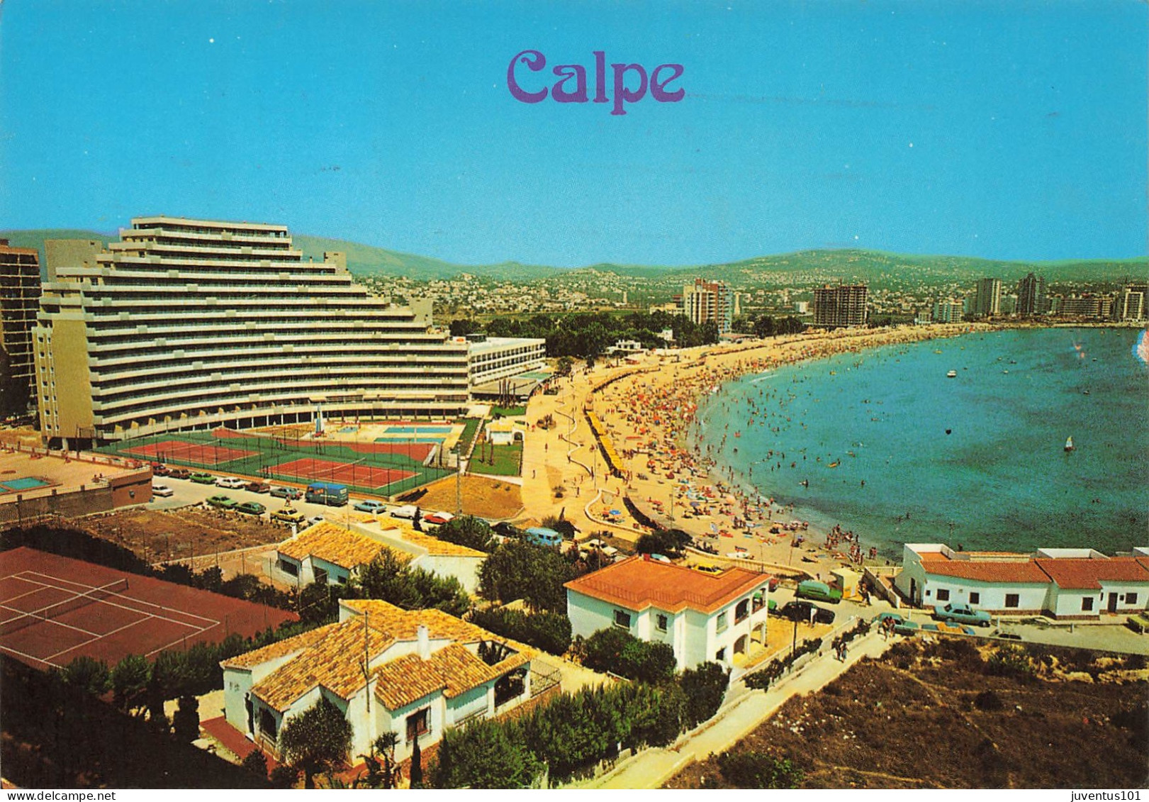 CPSM Calpe-Playa Levante-Timbre      L2918 - Andere & Zonder Classificatie