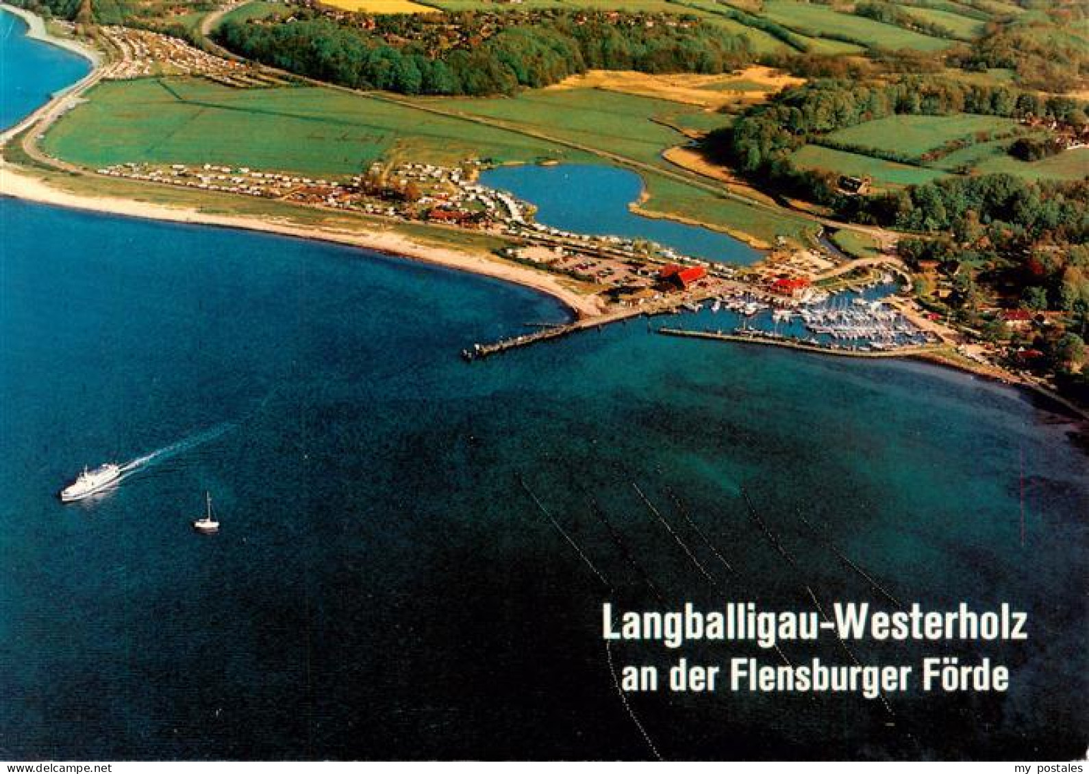 73904545 Westerholz Langballig Flensburger Foerde Fliegeraufnahme - Other & Unclassified