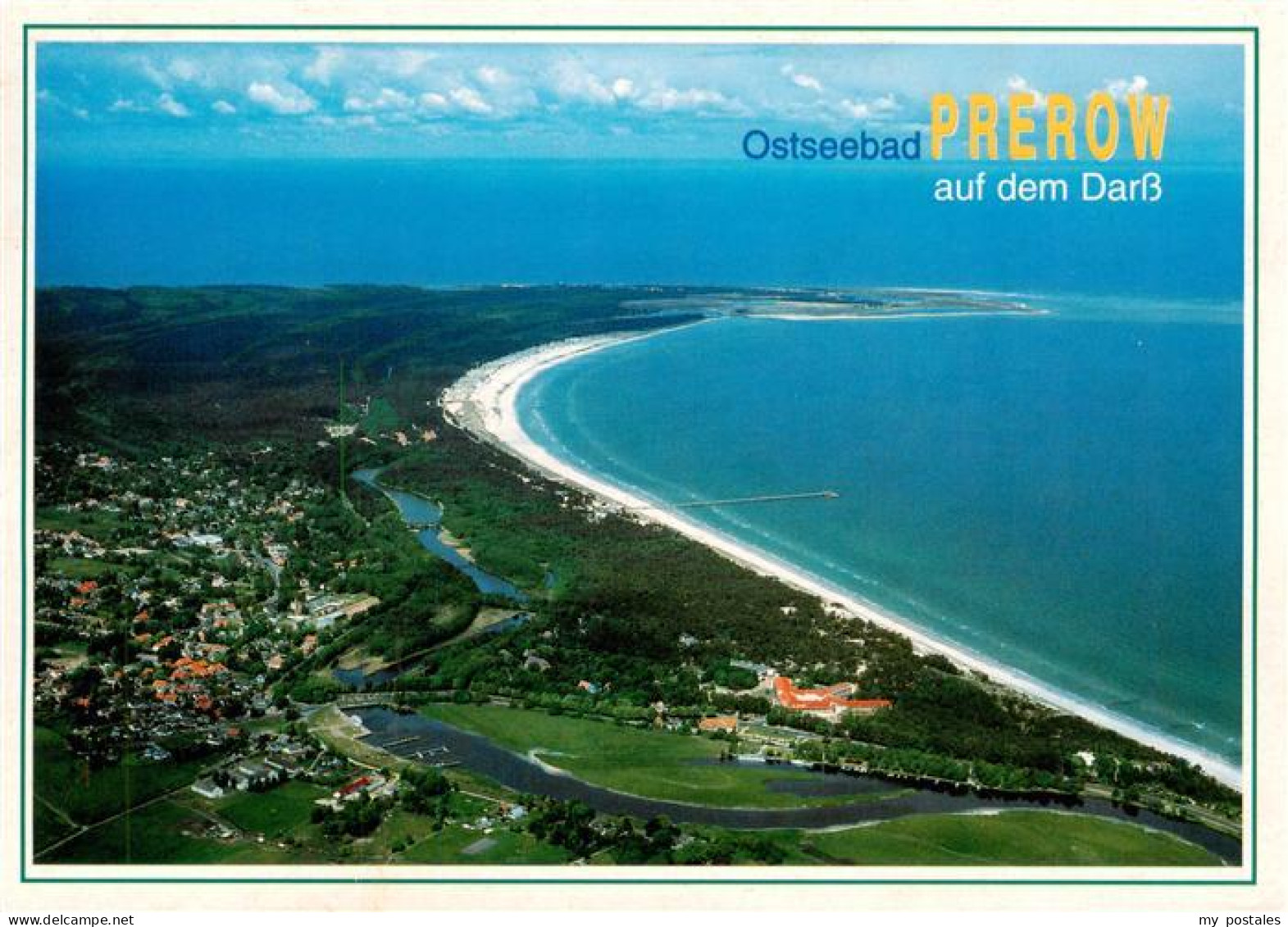 73904544 Prerow Ostseebad Fliegeraufnahme - Altri & Non Classificati