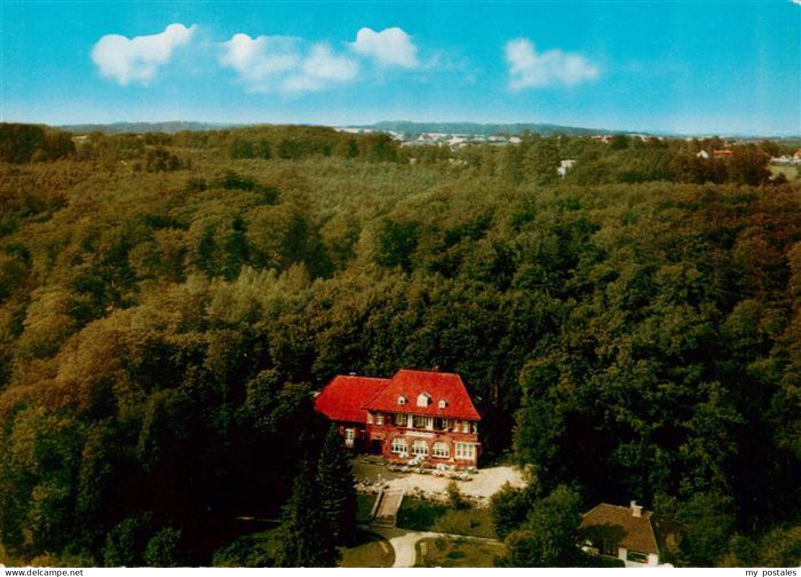 73904464 Schleswig Schlei Erfde Waldhotel Am Schloss Gottorf Fliegeraufnahme - Autres & Non Classés