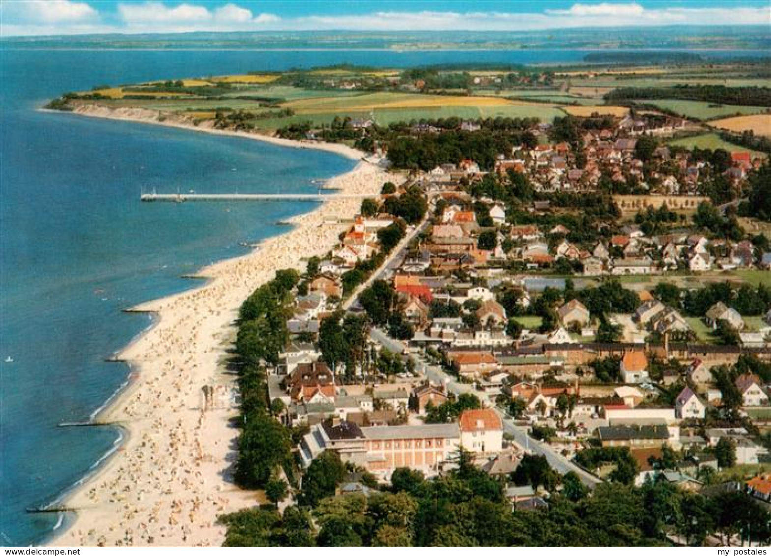 73904454 Niendorf  Ostseebad Timmendorferstrand Fliegeraufnahme - Timmendorfer Strand