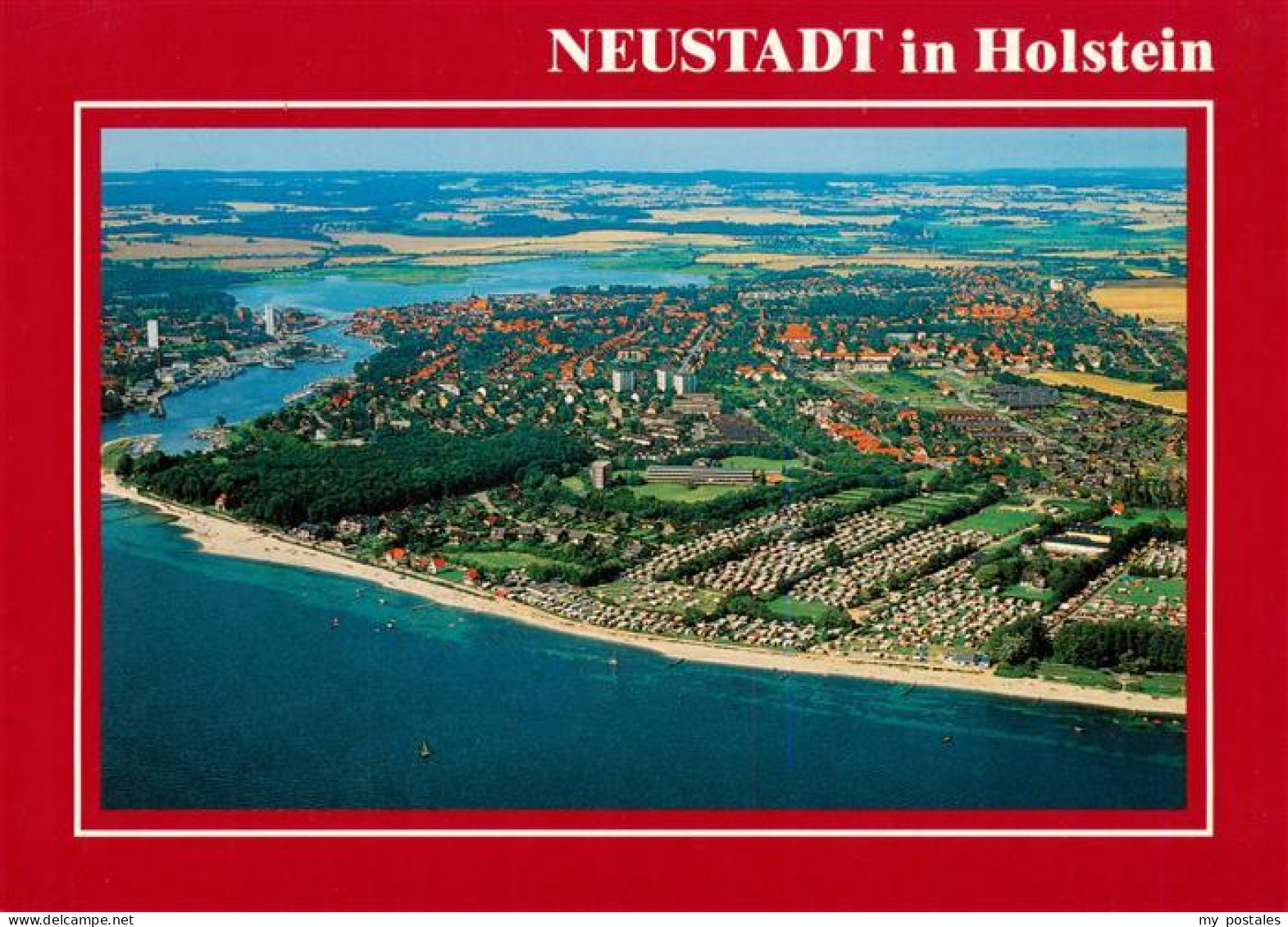 73904418 Neustadt Holstein Fliegeraufnahme - Neustadt (Holstein)