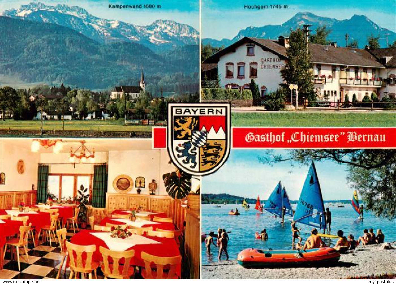 73904352 Bernau Chiemsee Panorama Hotel Gasthof Chiemsee Gastraum Strand - Sonstige & Ohne Zuordnung