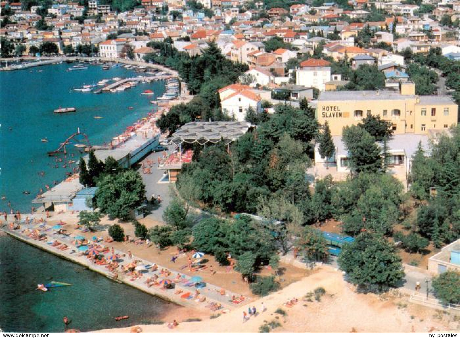 73904340 Selce Crikvenica Croatia Fliegeraufnahme - Croatie