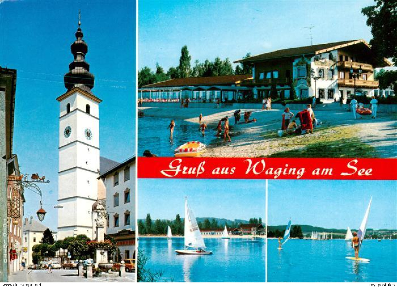 73904332 Waging See Kirche Seepartien Hotel - Sonstige & Ohne Zuordnung