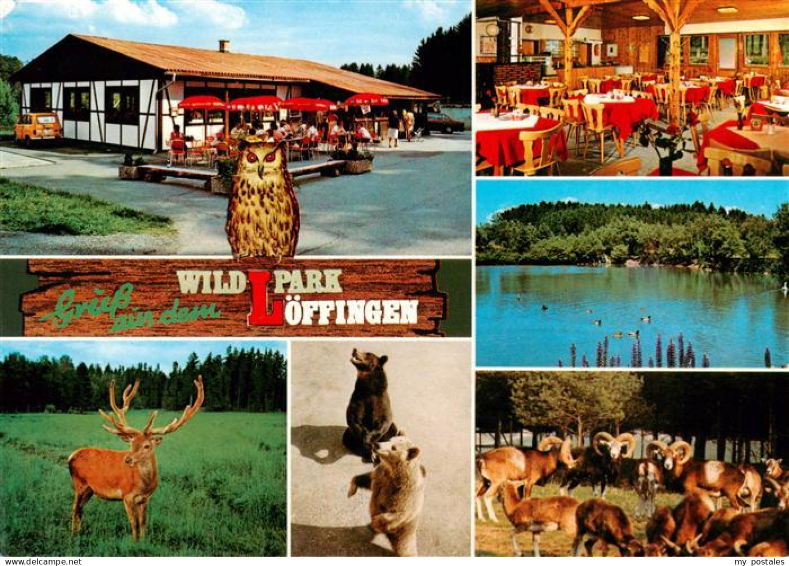 73904326 Loeffingen Wildpark Loeffingen Restaurant Seepartie - Sonstige & Ohne Zuordnung