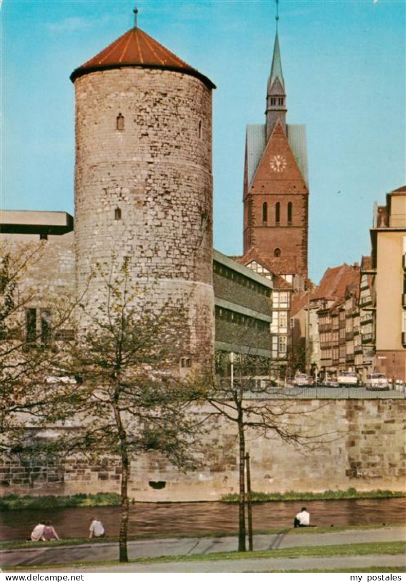 73904291 Hannover Beginenturm Mit Turm Der Marktkirche - Hannover