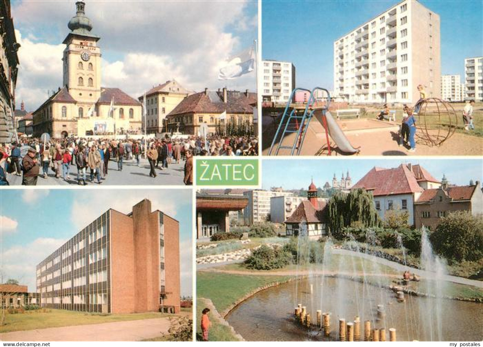 73904288 Zatec Saaz CZ Mestska Pamatkovarezervace Svetozname Centrum Chmelarske  - Tchéquie