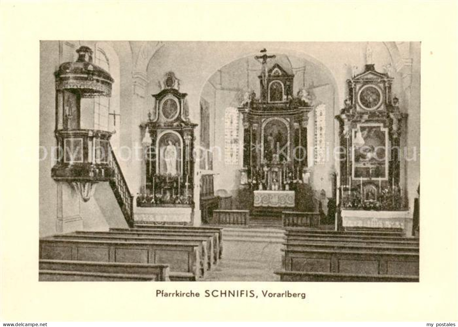 73865864 Schnifis Pfarrkirche Inneres Schnifis - Altri & Non Classificati