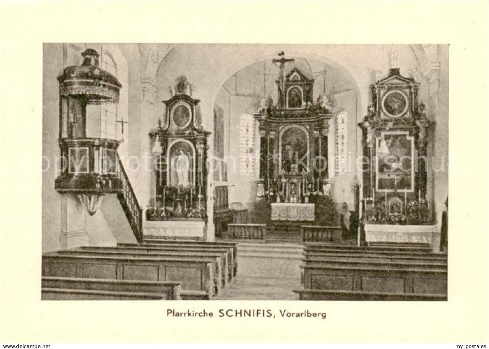 73865863 Schnifis Pfarrkirche Inneres Schnifis - Sonstige & Ohne Zuordnung