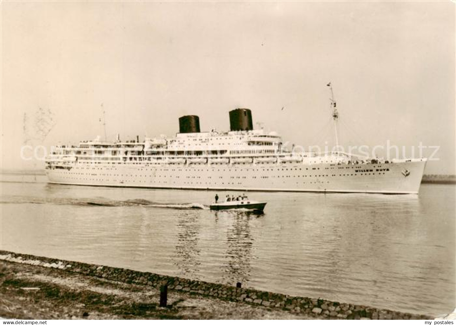 73865848 Rotterdam  NL MS Willem Ruys  - Autres & Non Classés