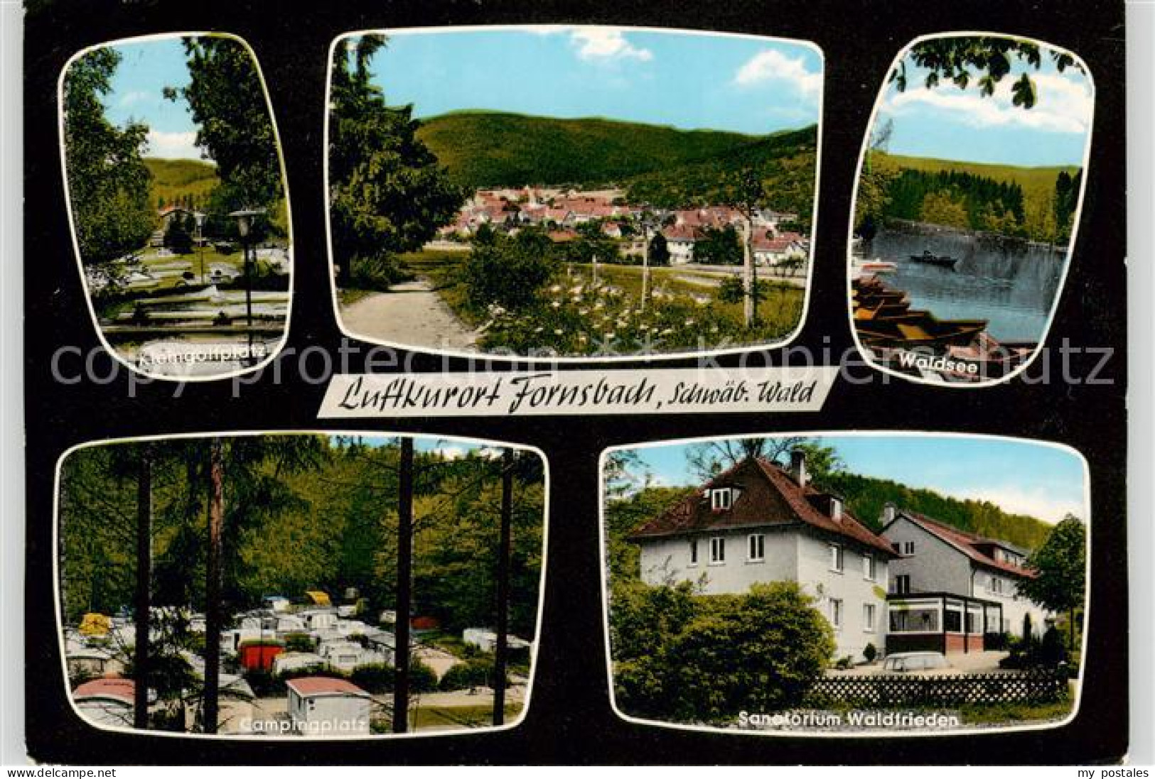 73865821 Fornsbach Murrhardt Minigolfplatz Panorama Waldsee Campingplatz Sanator - Sonstige & Ohne Zuordnung