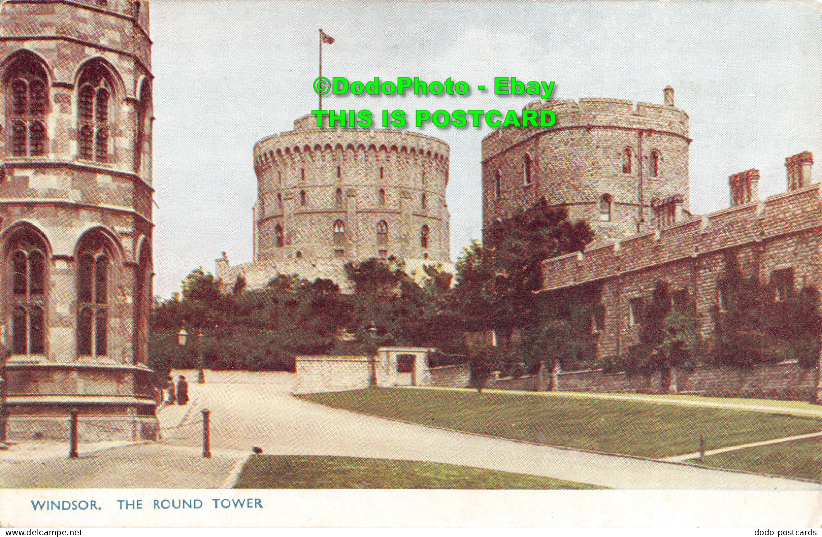 R414772 Windsor. The Round Tower. Photochrom. Graphic Studios - Welt