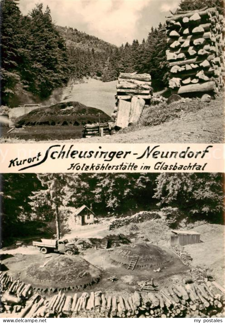 73865709 Schleusingerneundorf Holzkoehlerstaette Im Glasbachtal Schleusingerneun - Other & Unclassified