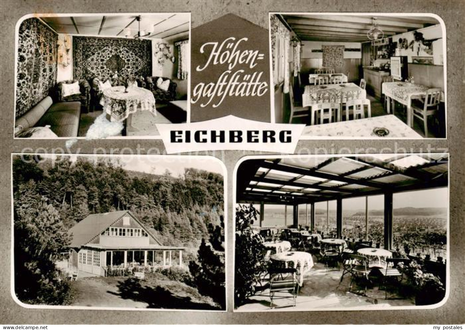 73865683 Blumberg  Baden Hoehengaststaette Eichberg-Leo Restaurant Terrasse  - Sonstige & Ohne Zuordnung