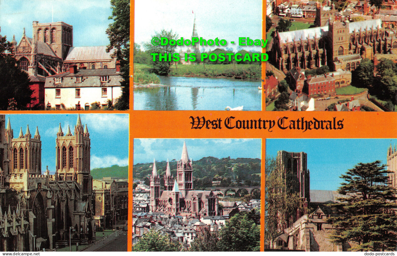 R415236 West Country Cathedrals. Winchester. Exeter. Truro. Photo Precision. Col - World