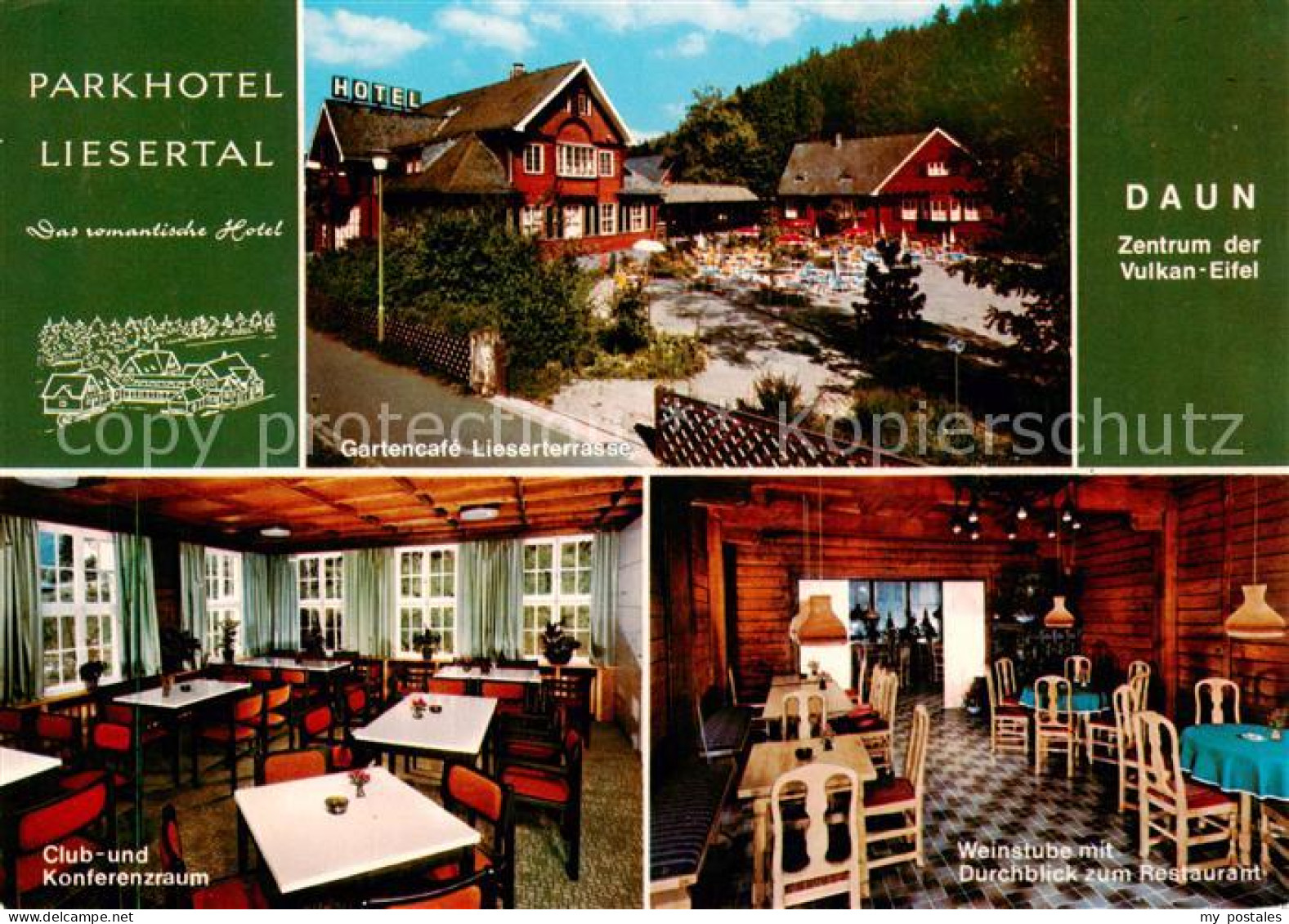 73865666 Daun Eifel Parkhotel Liesertal GartenCafe Club- Und Konferenzraum Weins - Daun