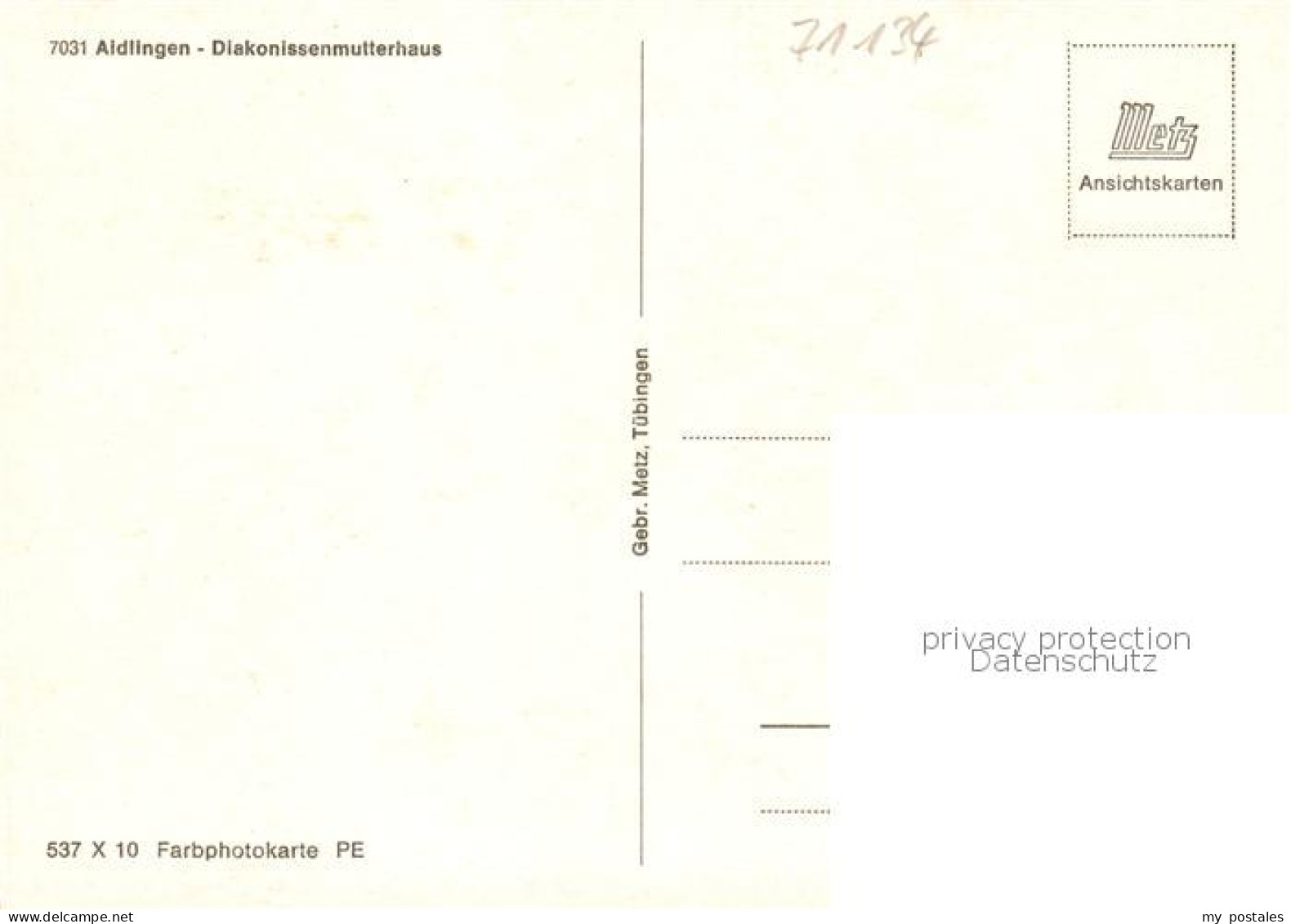 73865644 Aidlingen Wuerttemberg Diakonissenmutterhaus Aidlingen Wuerttemberg - Other & Unclassified