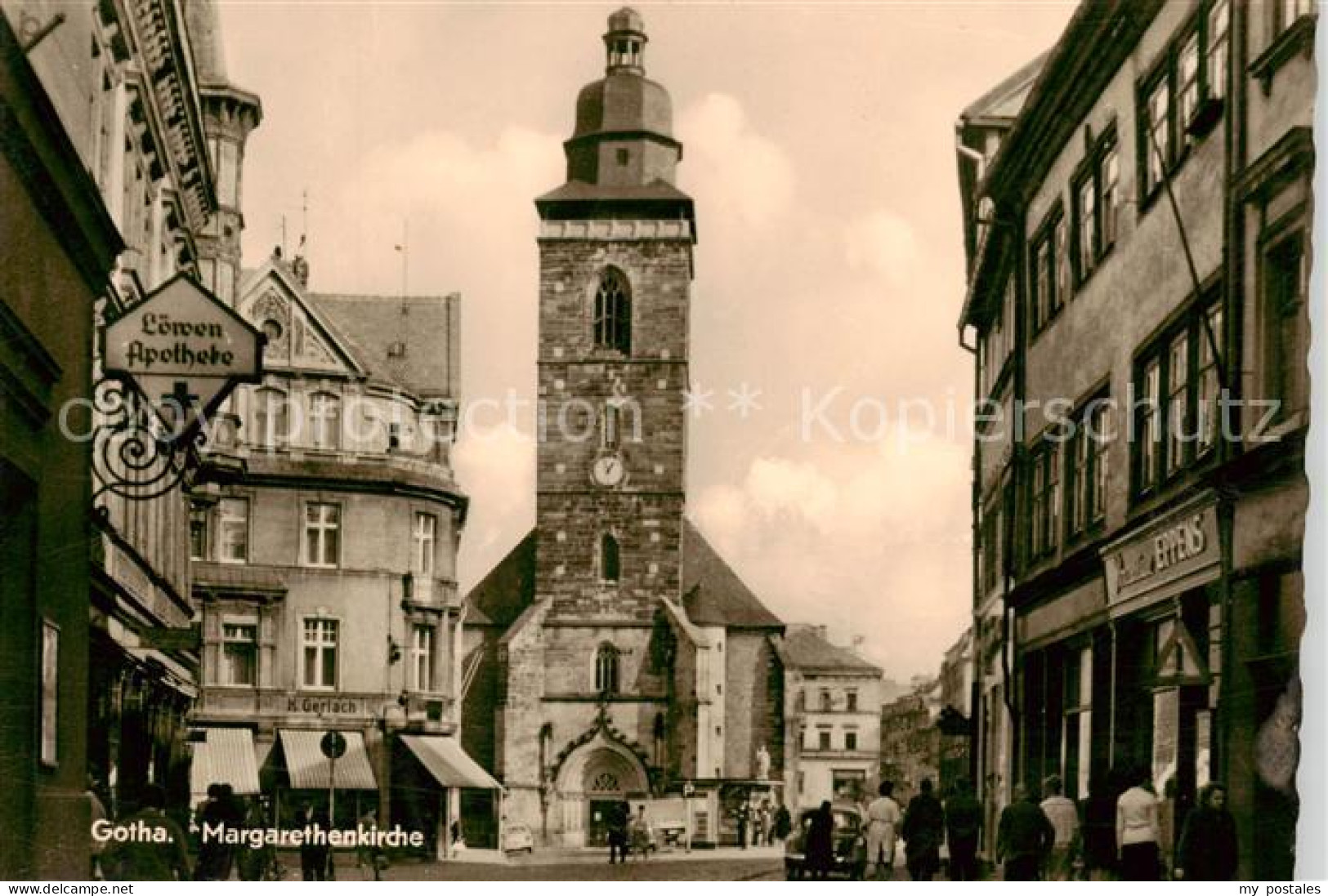 73865640 Gotha  Thueringen Margarethenkirche  - Gotha