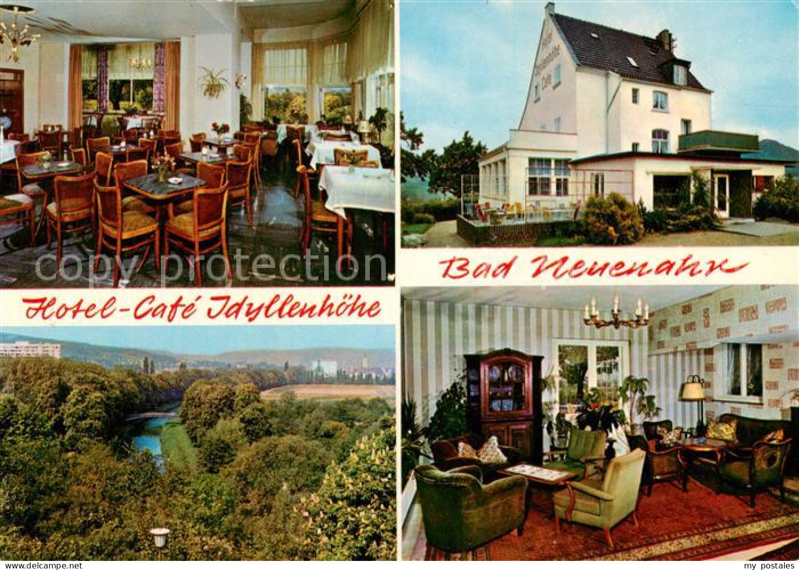 73865626 Bad Neuenahr-Ahrweiler Cafe Idyllenhoehe Gastraum Panorama Bad Neuenahr - Bad Neuenahr-Ahrweiler