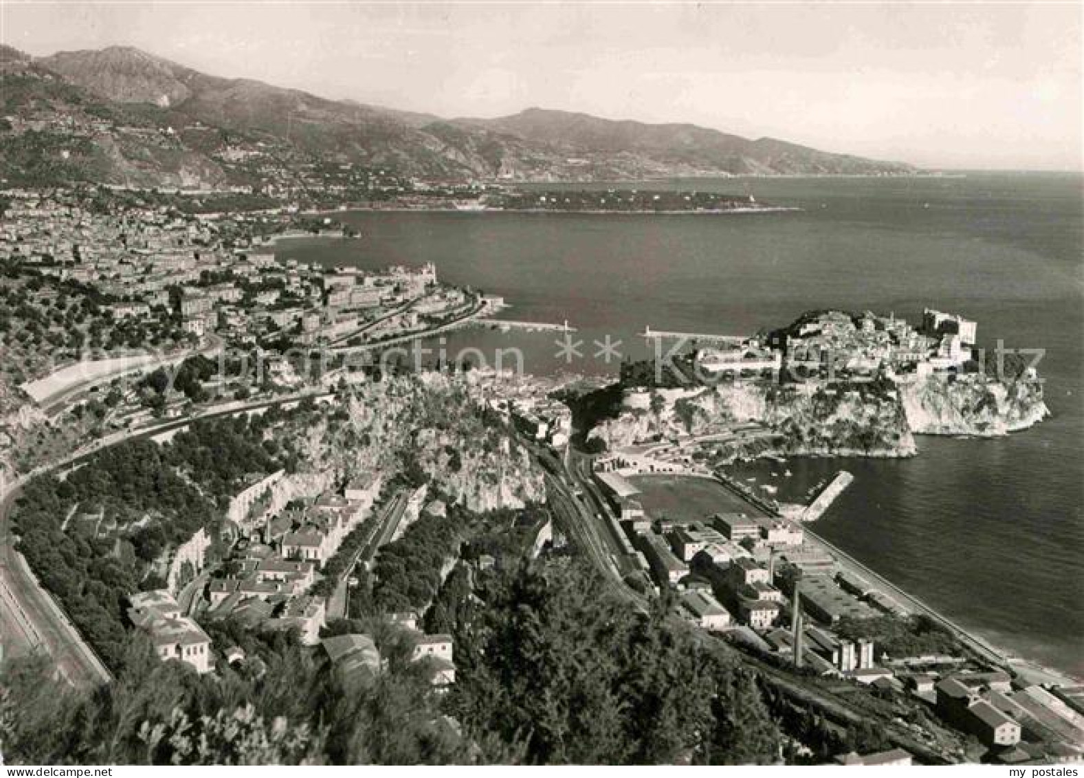 72760378 Monaco Vue Generale De La Principaute Cote D Azur Monaco - Sonstige & Ohne Zuordnung