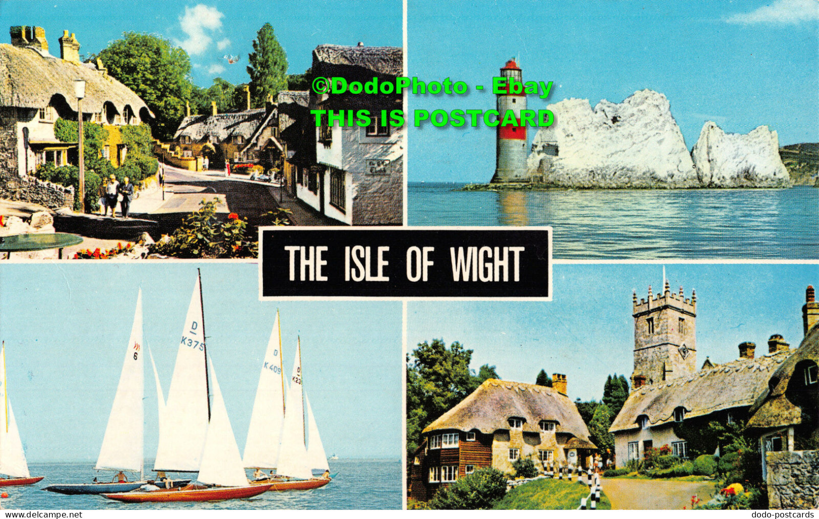 R415257 The Isle Of Wight. D. Constance. Multi View. 1980 - World