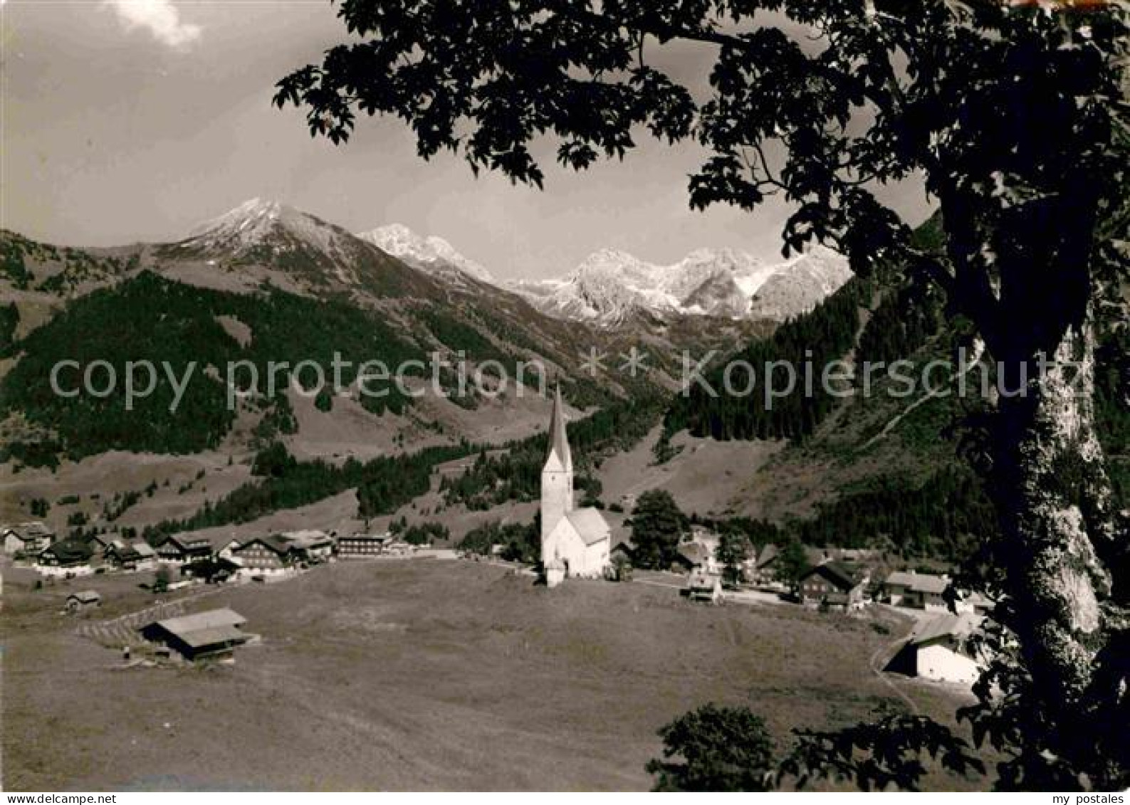 72760360 Mittelberg Kleinwalsertal Mit Schafalpenkoepfe Und Hammerspitze Alpenpa - Autres & Non Classés