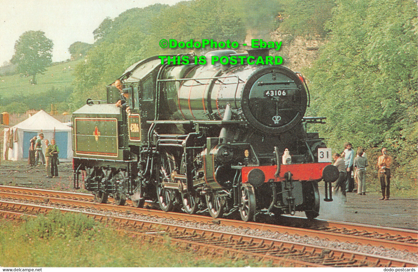 R415260 2. 6. 0. No. 43106. Class 4. MT. London Midland And Scottish Railway. J. - Autres & Non Classés
